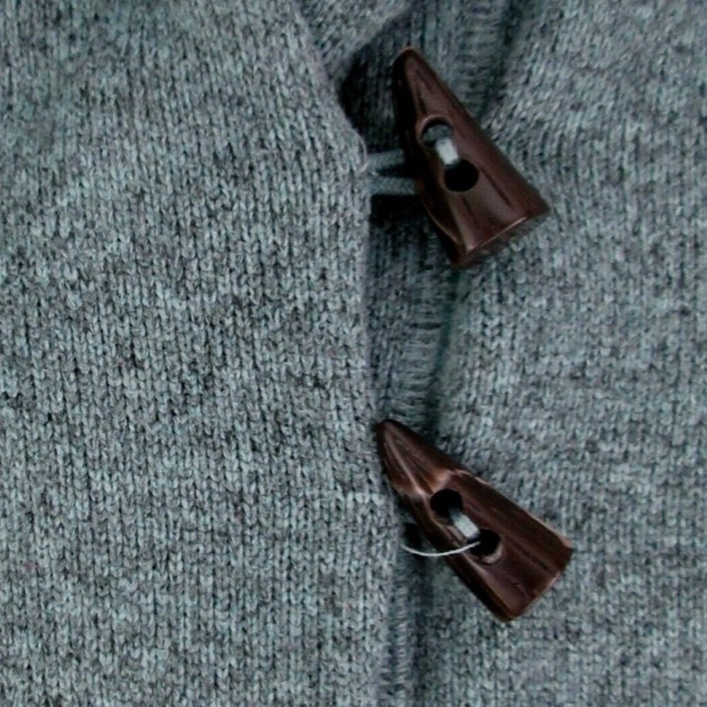 The North Face Sweater Womens Crescent Ridge Shaw Collar Blue Size S EUC - Picture 6 of 6